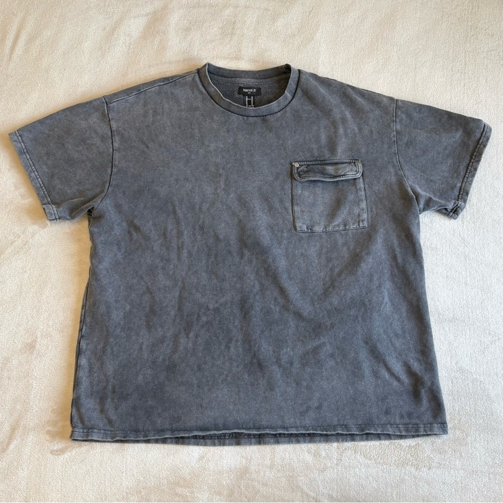 Forever 21 Charcoal Short Sleeve Tee
